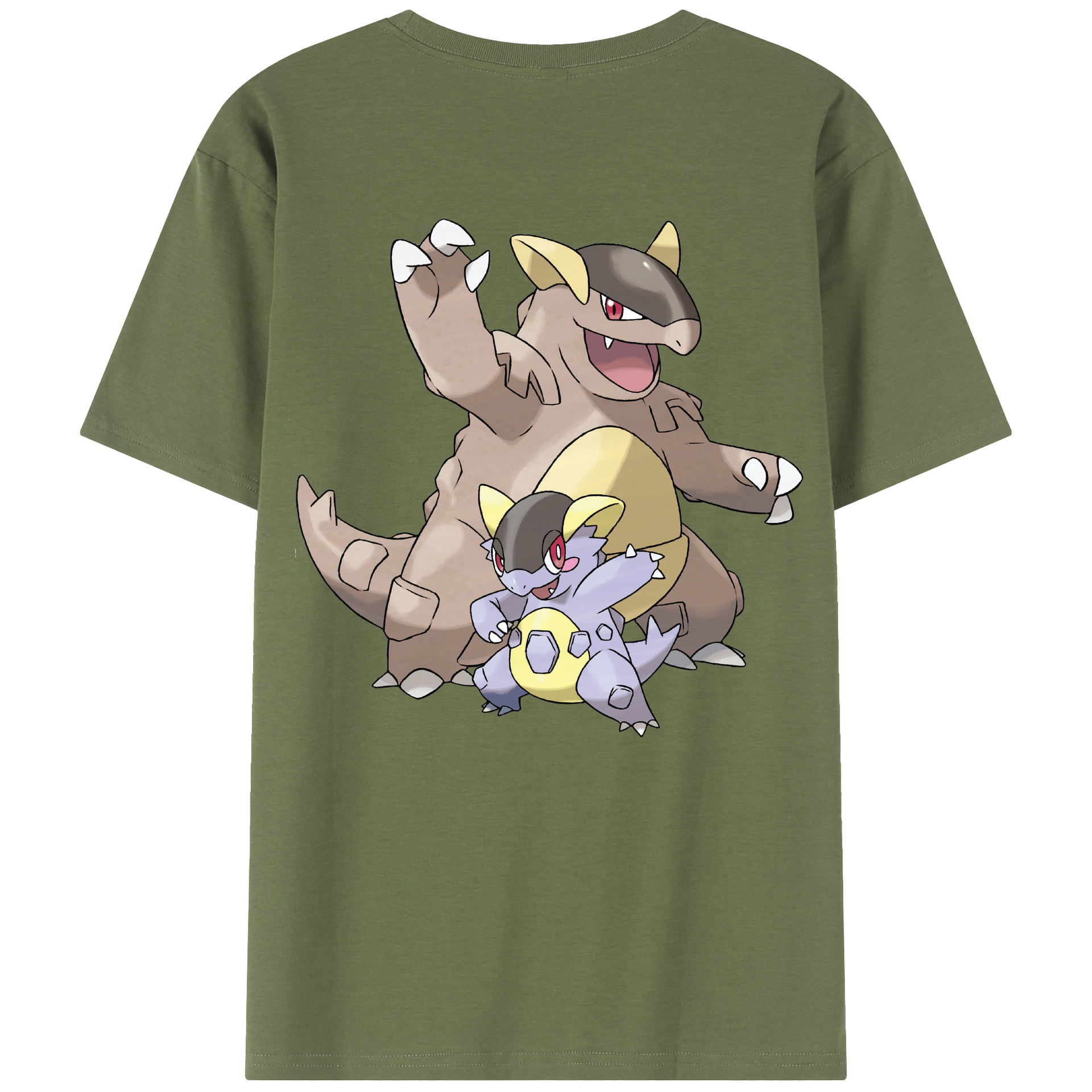（画像用） ポケットモンスター Pokémon 綿100％半袖Tシャツ（背面プリント）